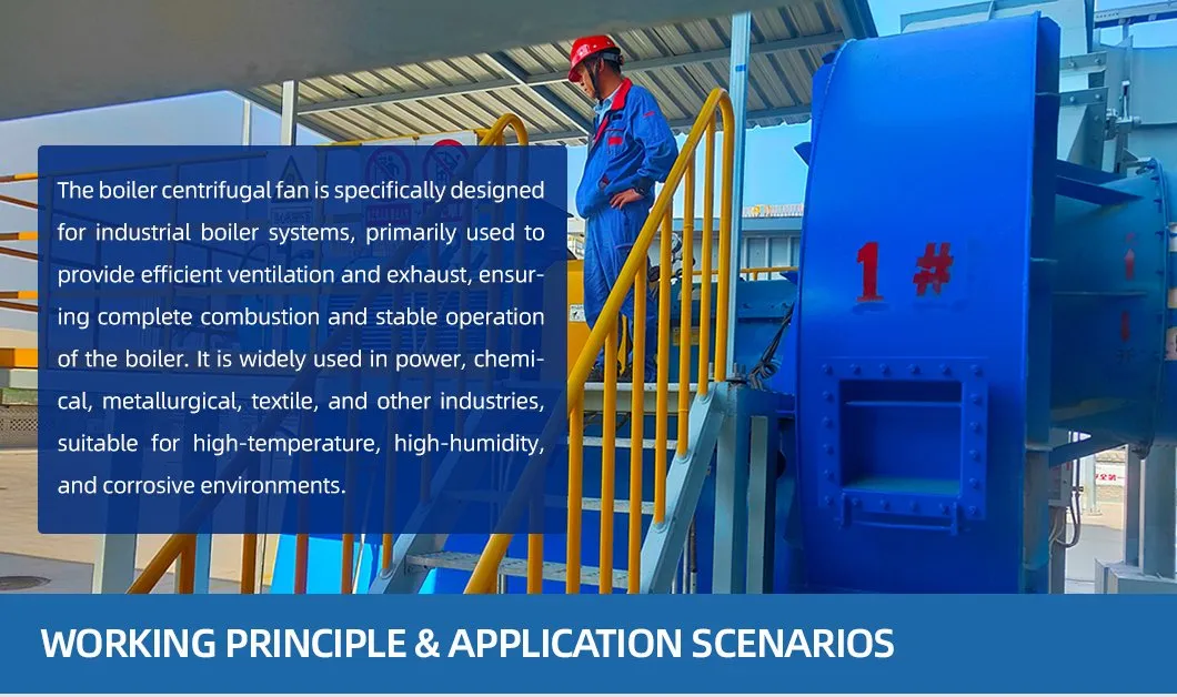 250° High Temperature Dust Removal System High Temperature Centrifugal Fan Industrial Dust Removal Fan