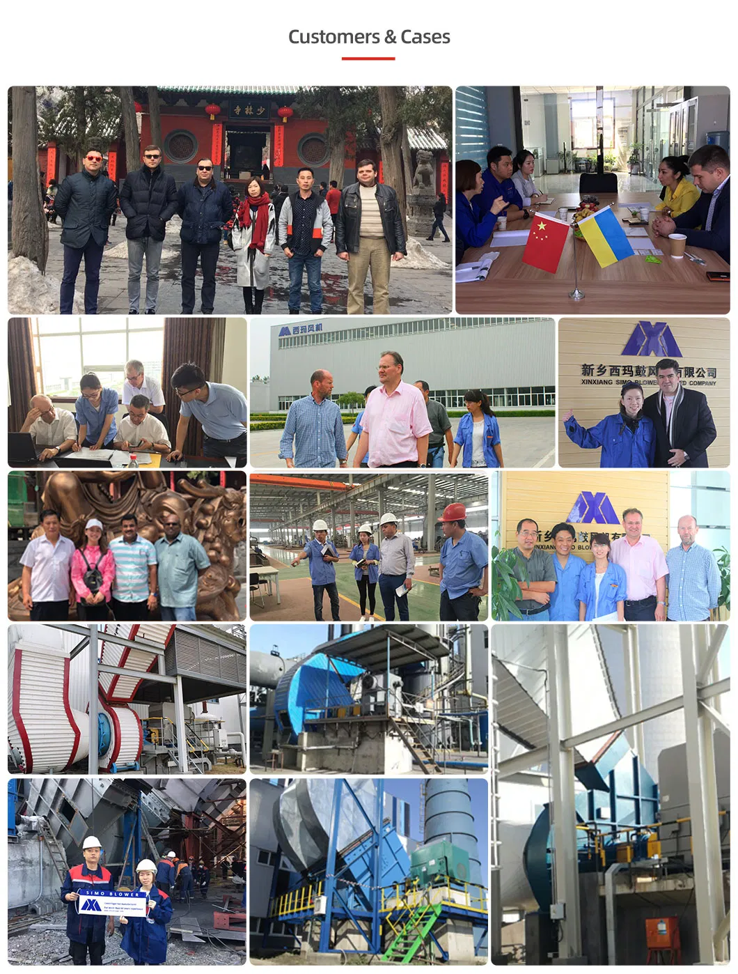 5-12 serie forno ad arco elettrico di depurazione dei gas di scarico ventola centrifuga ventola a scarico indotta 8