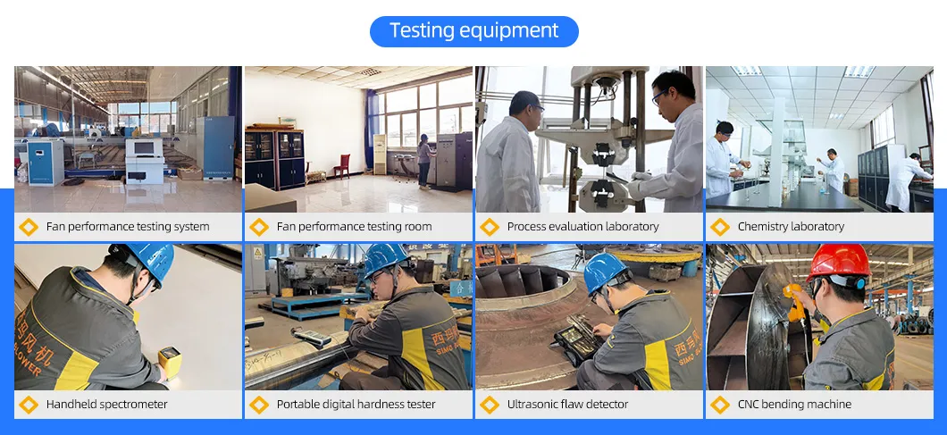 5-12 serie forno ad arco elettrico di depurazione dei gas di scarico ventola centrifuga ventola a scarico indotta 7