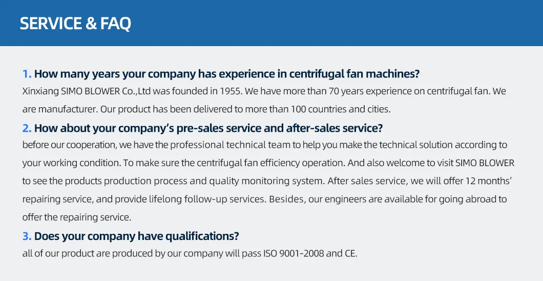 5-12 serie forno ad arco elettrico di depurazione dei gas di scarico ventola centrifuga ventola a scarico indotta 13