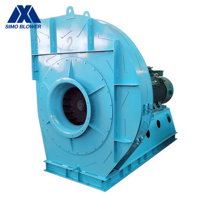 Qualità Ventilatore industriale ad alto flusso d'aria a prova di esplosione con lama curva verso l'indietro per impianti chimici Fabbrica